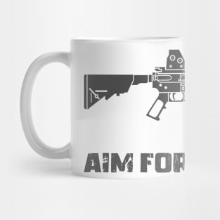 RIFLE AIM FOR THE FACE Mug